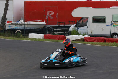08/05/2022 : Un baquet pour Adrien à Megakart Vias (Photos Stéphane Agnus) 2022 — karting