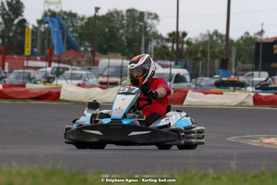 08/05/2022 : Un baquet pour Adrien à Megakart Vias (Photos Stéphane Agnus) 2022 — karting
