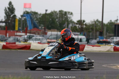 08/05/2022 : Un baquet pour Adrien à Megakart Vias (Photos Stéphane Agnus) 2022 — karting