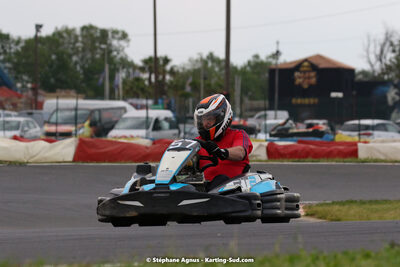 08/05/2022 : Un baquet pour Adrien à Megakart Vias (Photos Stéphane Agnus) 2022 — karting