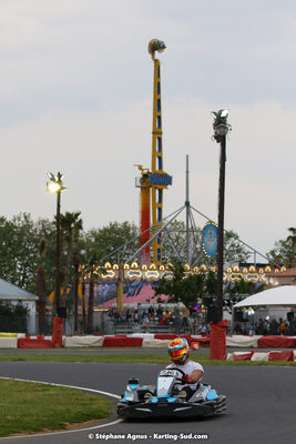 08/05/2022 : Un baquet pour Adrien à Megakart Vias (Photos Stéphane Agnus) 2022 — karting