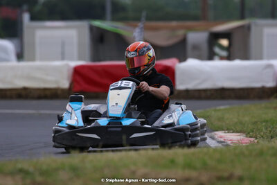 08/05/2022 : Un baquet pour Adrien à Megakart Vias (Photos Stéphane Agnus) 2022 — karting