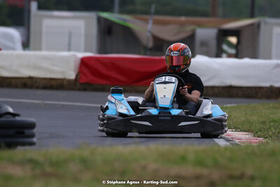 08/05/2022 : Un baquet pour Adrien à Megakart Vias (Photos Stéphane Agnus) 2022 — karting
