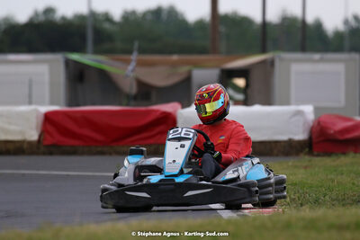 08/05/2022 : Un baquet pour Adrien à Megakart Vias (Photos Stéphane Agnus) 2022 — karting