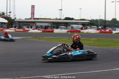 08/05/2022 : Un baquet pour Adrien à Megakart Vias (Photos Stéphane Agnus) 2022 — karting