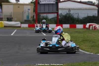 08/05/2022 : Un baquet pour Adrien à Megakart Vias (Photos Stéphane Agnus) 2022 — karting