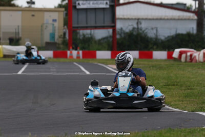 08/05/2022 : Un baquet pour Adrien à Megakart Vias (Photos Stéphane Agnus) 2022 — karting