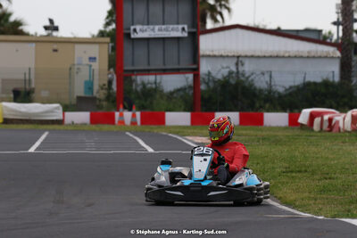 08/05/2022 : Un baquet pour Adrien à Megakart Vias (Photos Stéphane Agnus) 2022 — karting