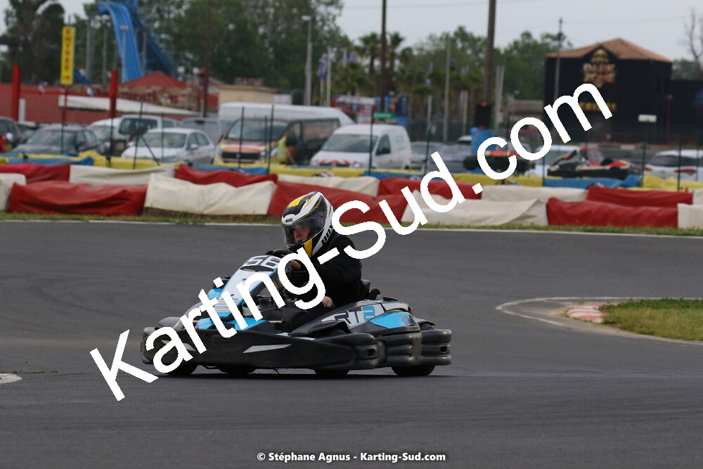 08/05/2022 : Un baquet pour Adrien à Megakart Vias (Photos Stéphane Agnus) 2022 — karting