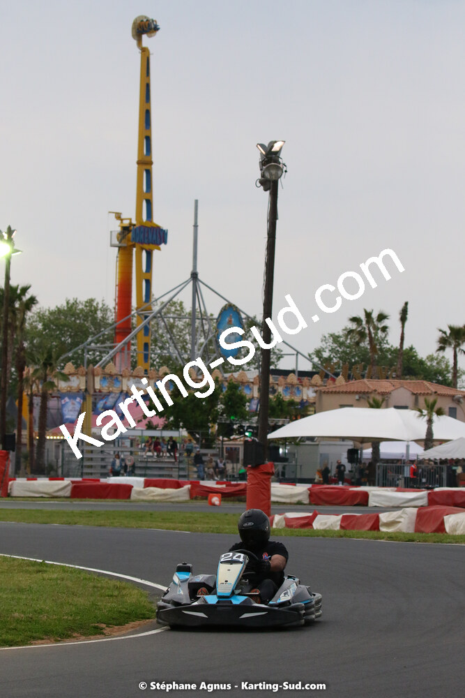 08/05/2022 : Un baquet pour Adrien à Megakart Vias (Photos Stéphane Agnus) 2022 — karting