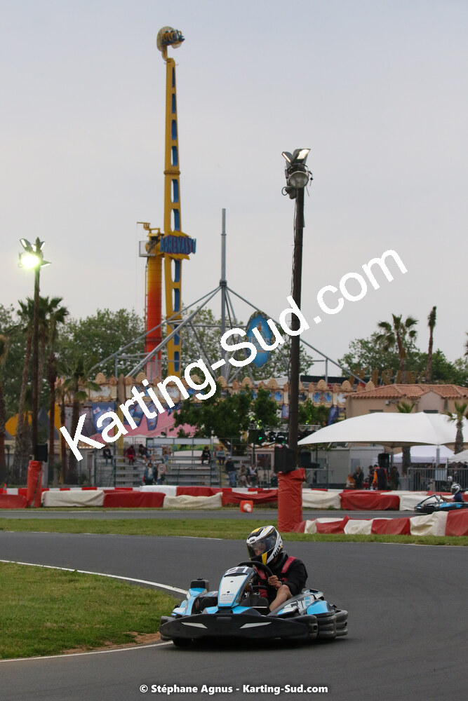 08/05/2022 : Un baquet pour Adrien à Megakart Vias (Photos Stéphane Agnus) 2022 — karting