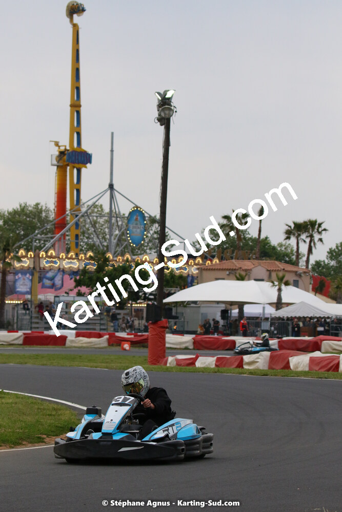 08/05/2022 : Un baquet pour Adrien à Megakart Vias (Photos Stéphane Agnus) 2022 — karting