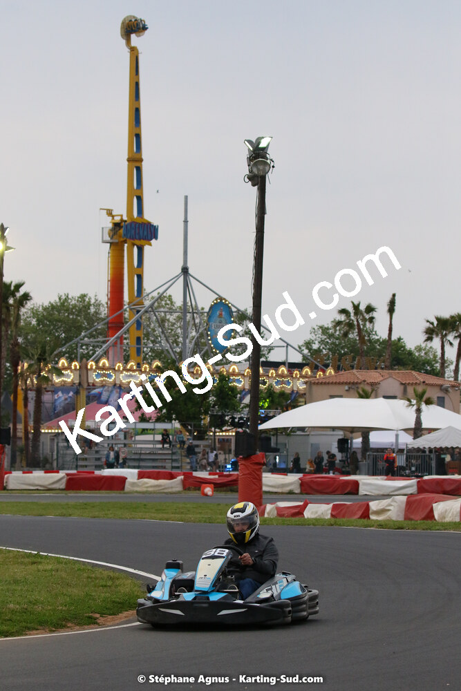08/05/2022 : Un baquet pour Adrien à Megakart Vias (Photos Stéphane Agnus) 2022 — karting