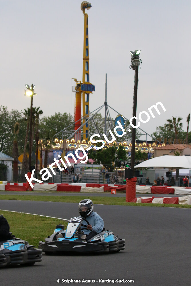 08/05/2022 : Un baquet pour Adrien à Megakart Vias (Photos Stéphane Agnus) 2022 — karting