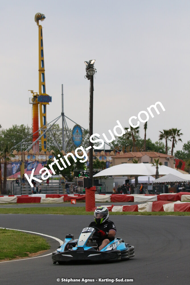 08/05/2022 : Un baquet pour Adrien à Megakart Vias (Photos Stéphane Agnus) 2022 — karting