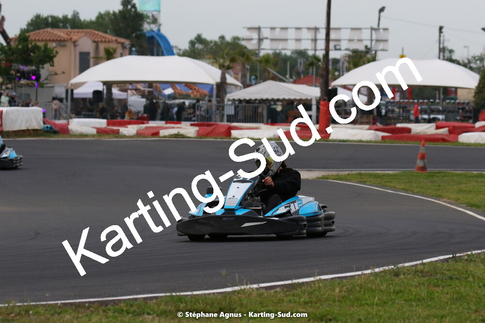 08/05/2022 : Un baquet pour Adrien à Megakart Vias (Photos Stéphane Agnus) 2022 — karting