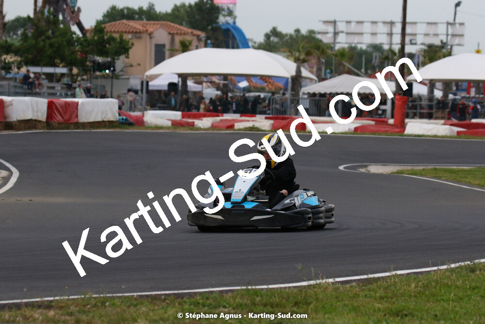 08/05/2022 : Un baquet pour Adrien à Megakart Vias (Photos Stéphane Agnus) 2022 — karting