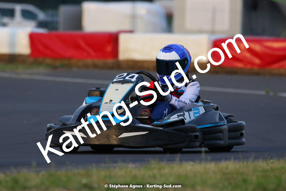 08/05/2022 : Un baquet pour Adrien à Megakart Vias (Photos Stéphane Agnus) 2022 — karting
