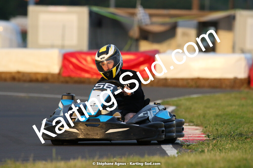 08/05/2022 : Un baquet pour Adrien à Megakart Vias (Photos Stéphane Agnus) 2022 — karting