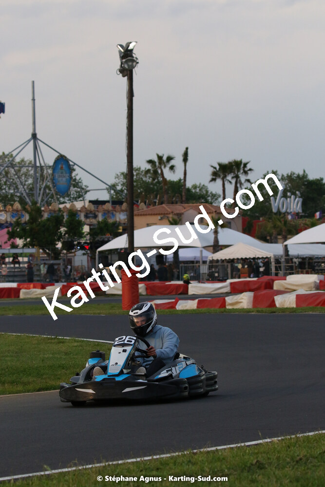08/05/2022 : Un baquet pour Adrien à Megakart Vias (Photos Stéphane Agnus) 2022 — karting