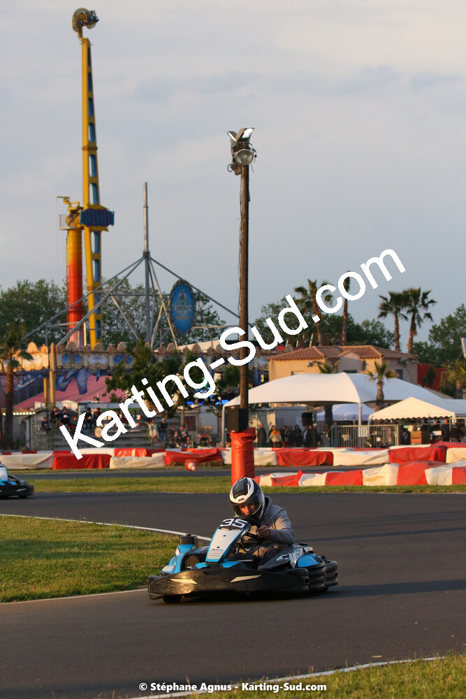 08/05/2022 : Un baquet pour Adrien à Megakart Vias (Photos Stéphane Agnus) 2022 — karting