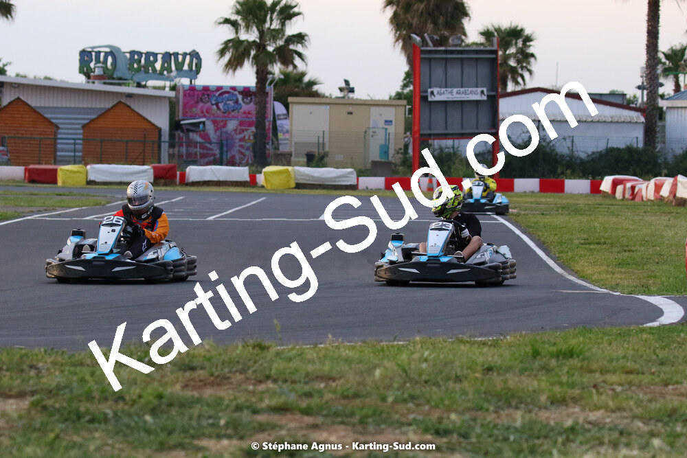 08/05/2022 : Un baquet pour Adrien à Megakart Vias (Photos Stéphane Agnus) 2022 — karting