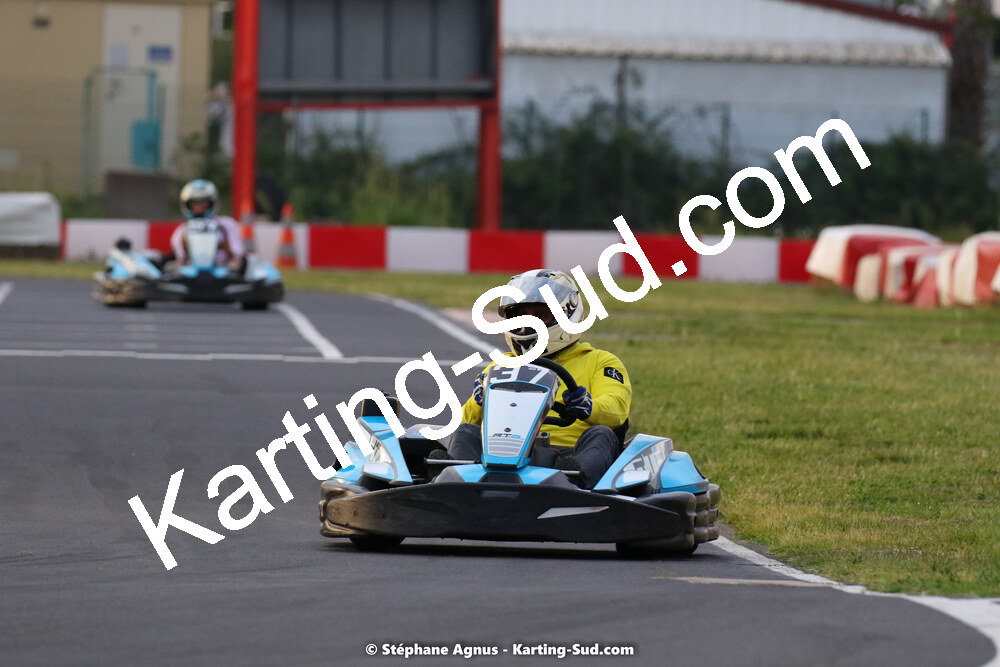 08/05/2022 : Un baquet pour Adrien à Megakart Vias (Photos Stéphane Agnus) 2022 — karting