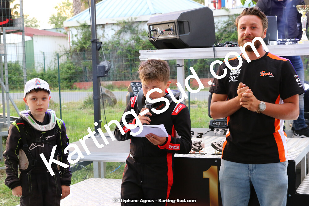 08/05/2022 : Un baquet pour Adrien à Megakart Vias (Photos Stéphane Agnus) 2022 — karting