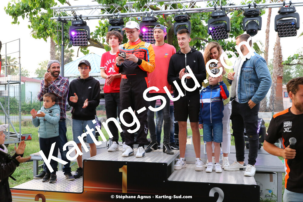 Théo POURCHAIRE — 08/05/2022 : Un baquet pour Adrien à Megakart Vias (Photos Stéphane Agnus) 2022 — karting