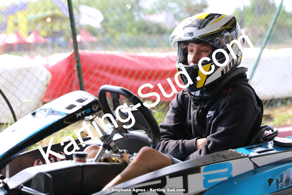 08/05/2022 : Un baquet pour Adrien à Megakart Vias (Photos Stéphane Agnus) 2022 — karting