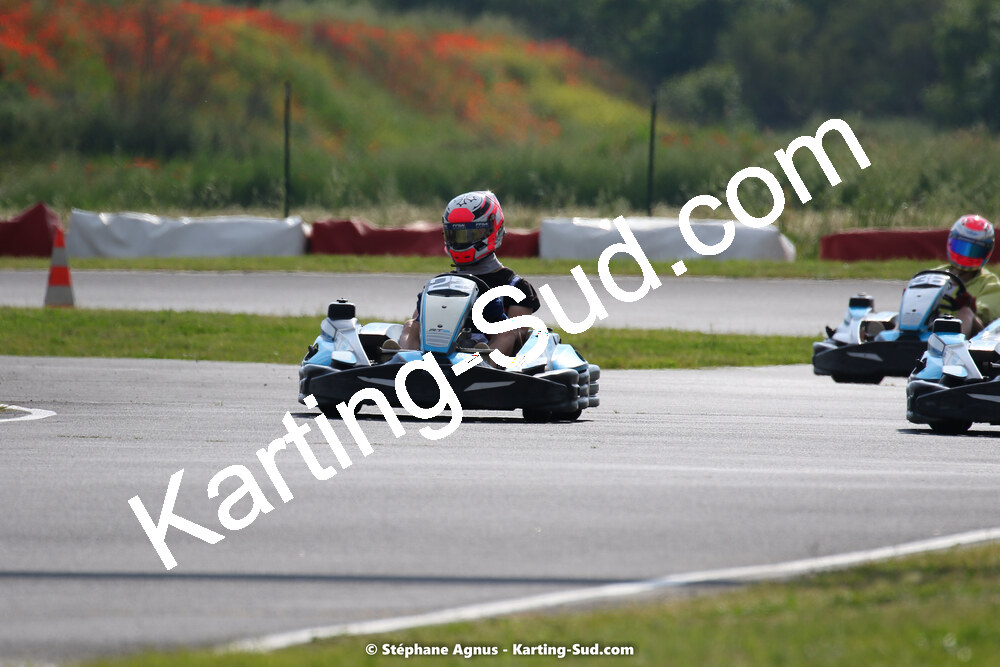 08/05/2022 : Un baquet pour Adrien à Megakart Vias (Photos Stéphane Agnus) 2022 — karting