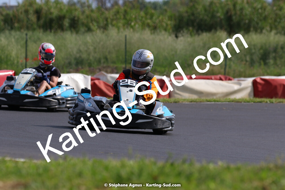 08/05/2022 : Un baquet pour Adrien à Megakart Vias (Photos Stéphane Agnus) 2022 — karting