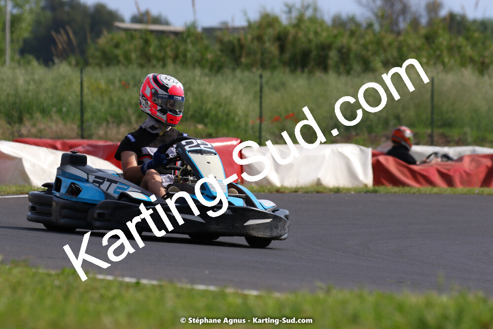 08/05/2022 : Un baquet pour Adrien à Megakart Vias (Photos Stéphane Agnus) 2022 — karting