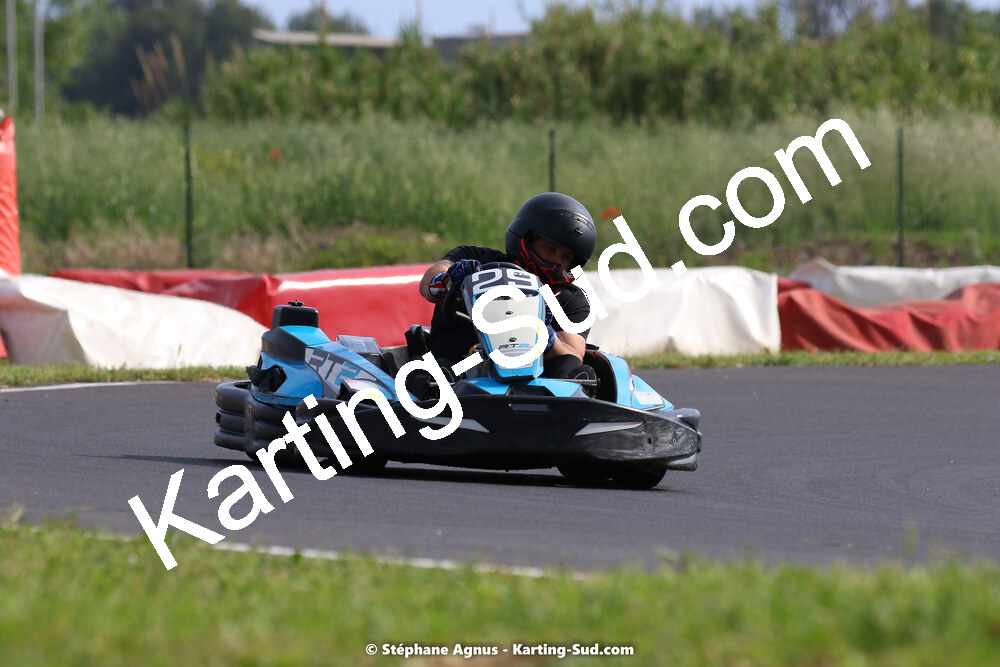 08/05/2022 : Un baquet pour Adrien à Megakart Vias (Photos Stéphane Agnus) 2022 — karting