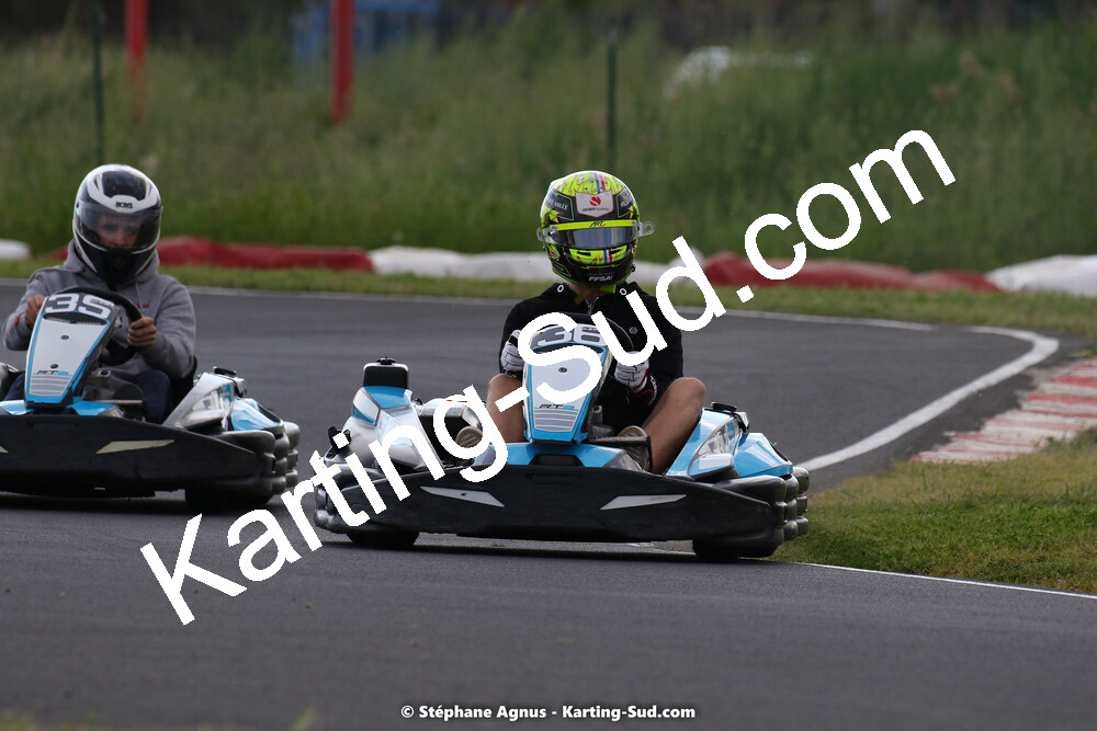 08/05/2022 : Un baquet pour Adrien à Megakart Vias (Photos Stéphane Agnus) 2022 — karting