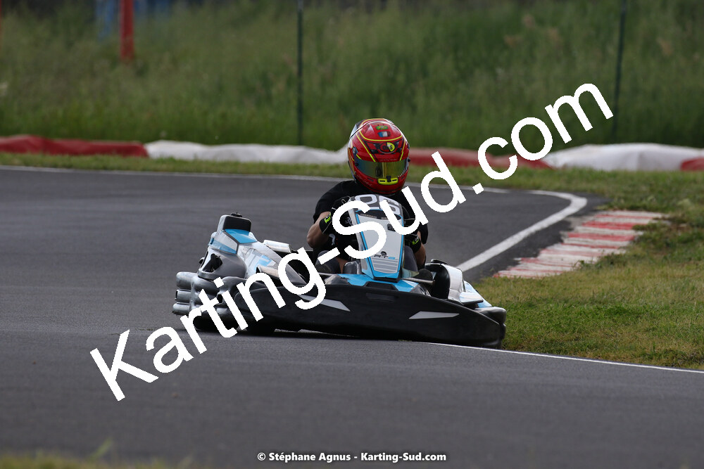 08/05/2022 : Un baquet pour Adrien à Megakart Vias (Photos Stéphane Agnus) 2022 — karting