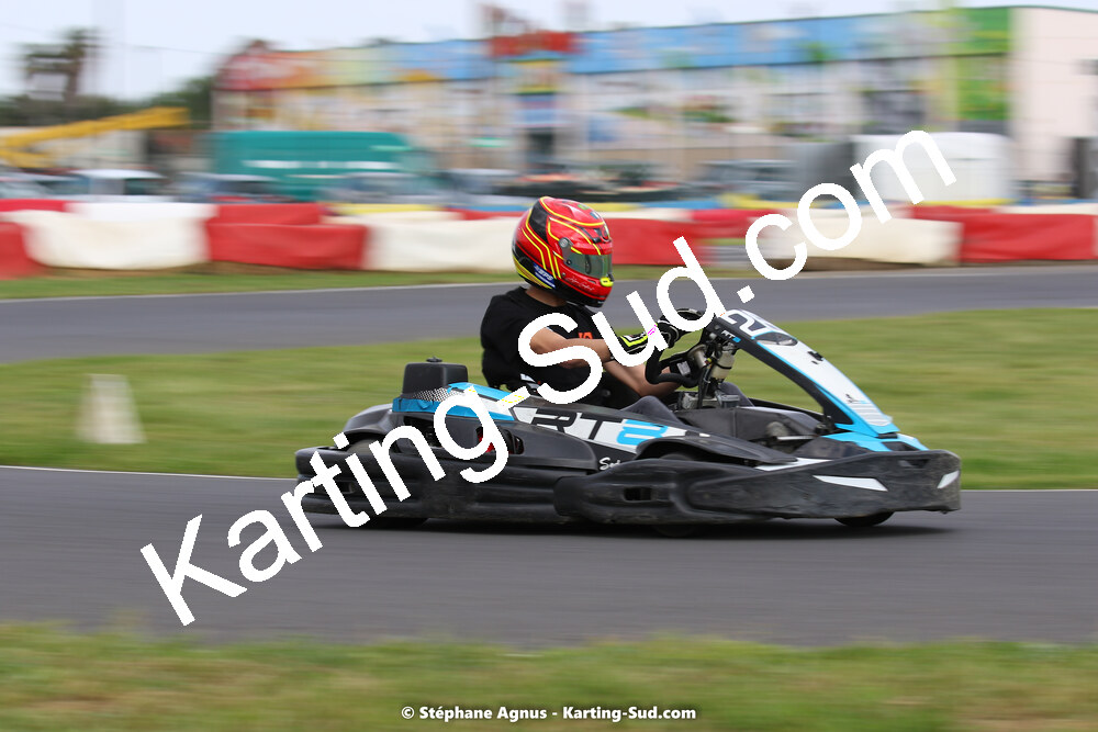08/05/2022 : Un baquet pour Adrien à Megakart Vias (Photos Stéphane Agnus) 2022 — karting