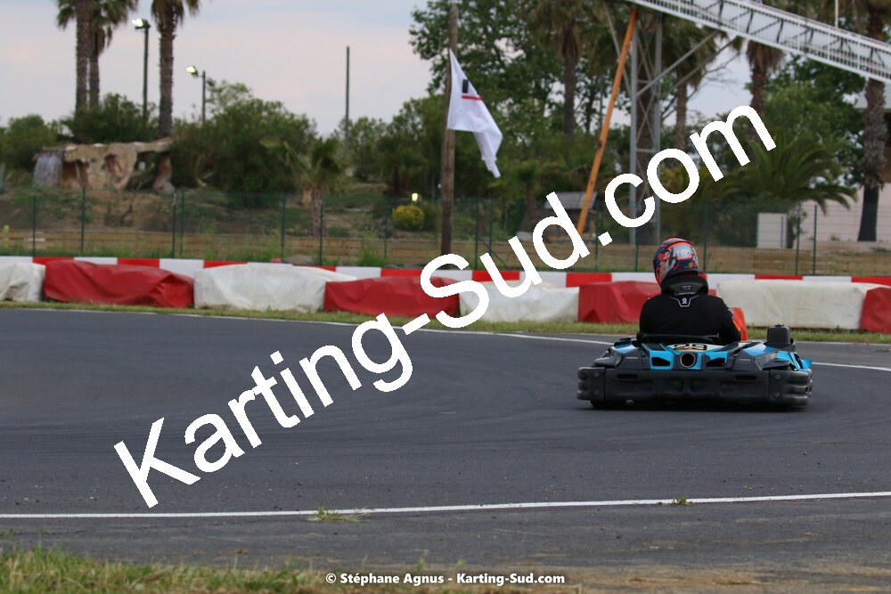 08/05/2022 : Un baquet pour Adrien à Megakart Vias (Photos Stéphane Agnus) 2022 — karting