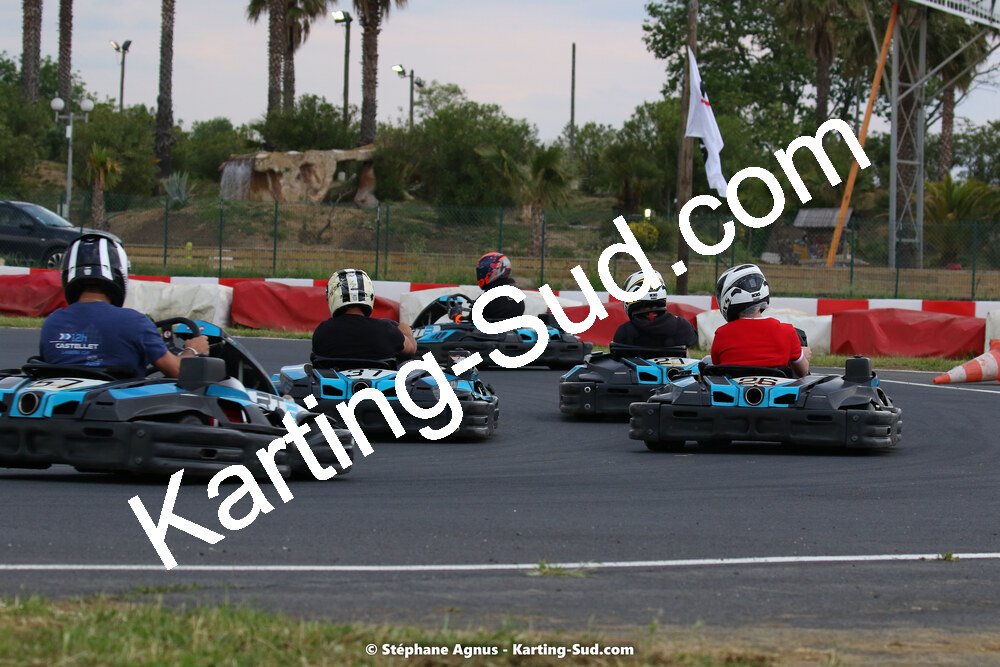 08/05/2022 : Un baquet pour Adrien à Megakart Vias (Photos Stéphane Agnus) 2022 — karting