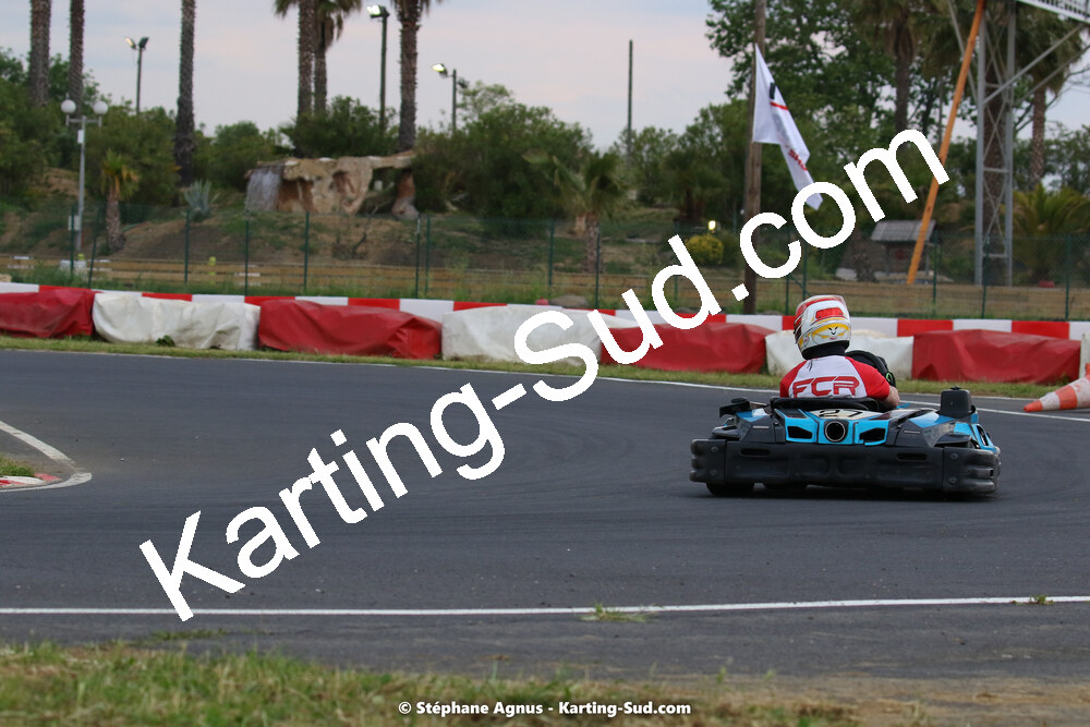 08/05/2022 : Un baquet pour Adrien à Megakart Vias (Photos Stéphane Agnus) 2022 — karting