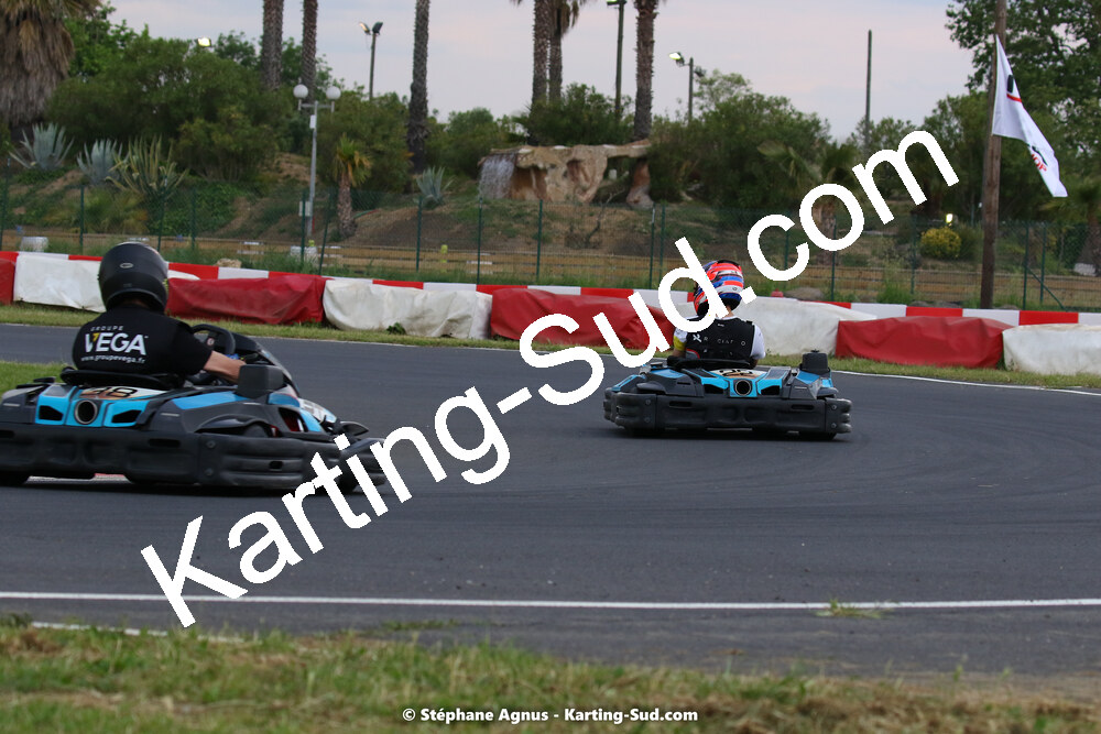 08/05/2022 : Un baquet pour Adrien à Megakart Vias (Photos Stéphane Agnus) 2022 — karting