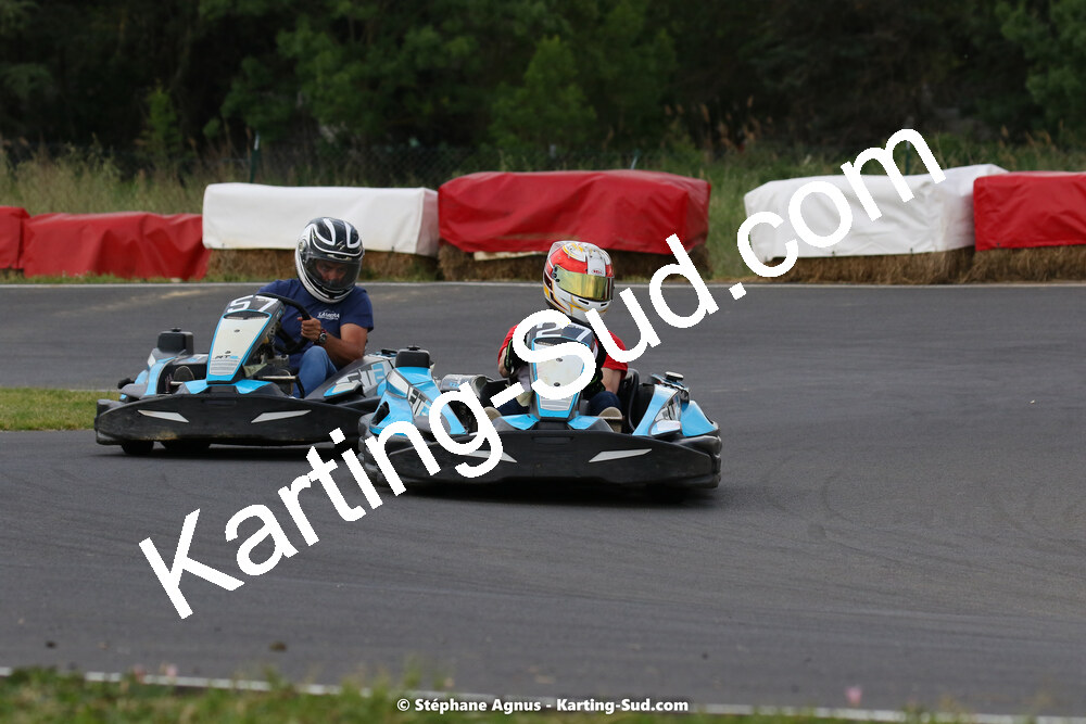 08/05/2022 : Un baquet pour Adrien à Megakart Vias (Photos Stéphane Agnus) 2022 — karting