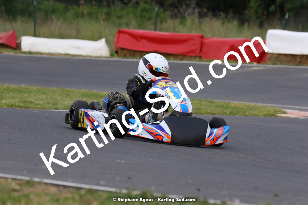 08/05/2022 : Un baquet pour Adrien à Megakart Vias (Photos Stéphane Agnus) 2022 — karting