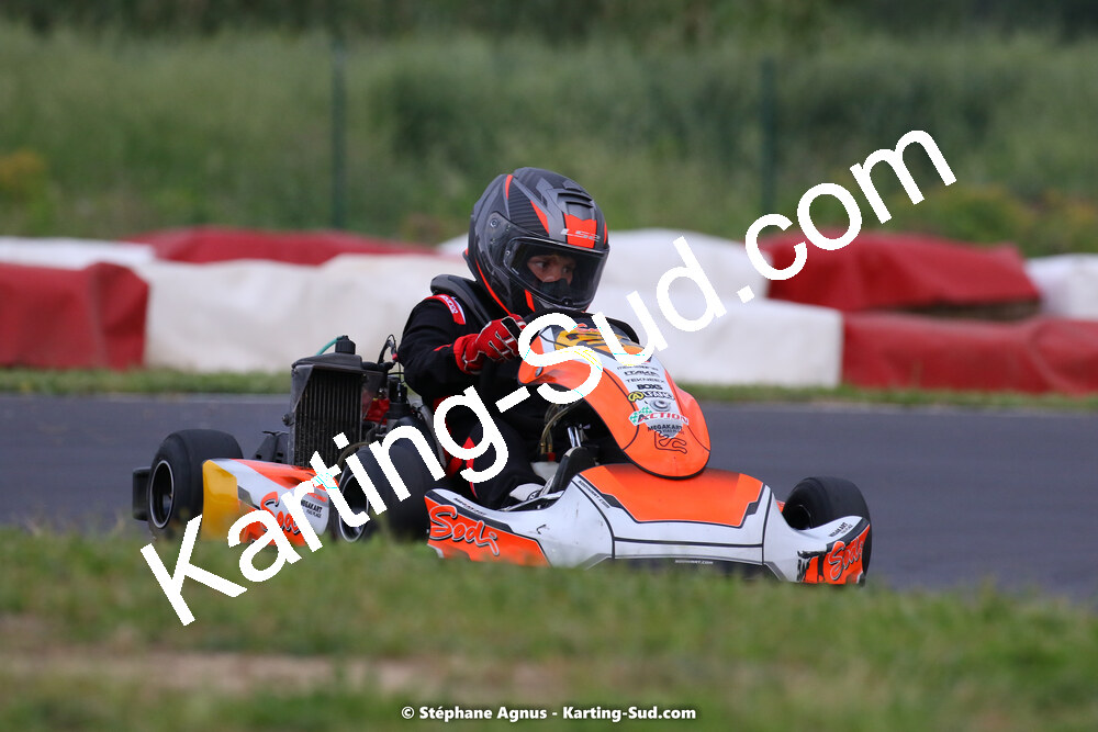 08/05/2022 : Un baquet pour Adrien à Megakart Vias (Photos Stéphane Agnus) 2022 — karting