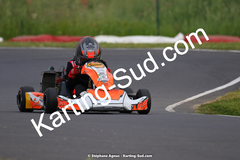 08/05/2022 : Un baquet pour Adrien à Megakart Vias (Photos Stéphane Agnus) 2022 — karting