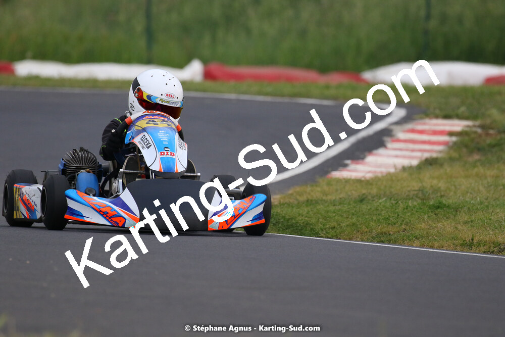 08/05/2022 : Un baquet pour Adrien à Megakart Vias (Photos Stéphane Agnus) 2022 — karting