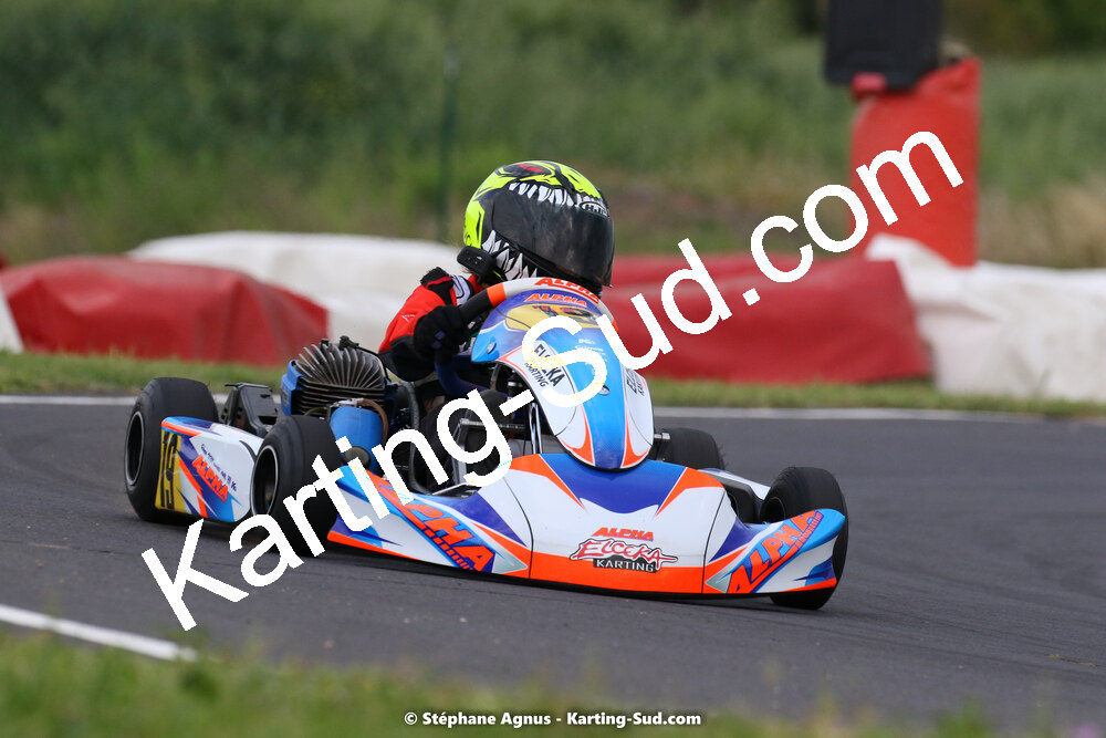 08/05/2022 : Un baquet pour Adrien à Megakart Vias (Photos Stéphane Agnus) 2022 — karting