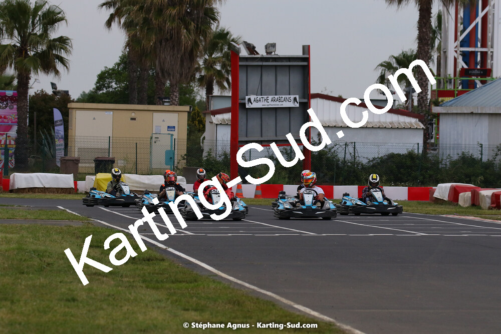 08/05/2022 : Un baquet pour Adrien à Megakart Vias (Photos Stéphane Agnus) 2022 — karting