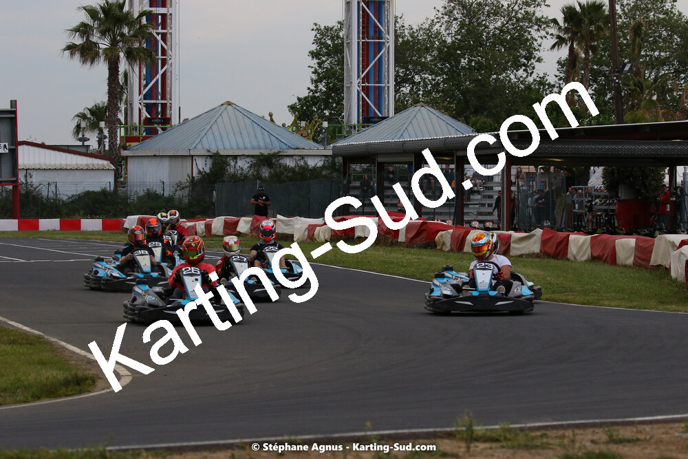 08/05/2022 : Un baquet pour Adrien à Megakart Vias (Photos Stéphane Agnus) 2022 — karting
