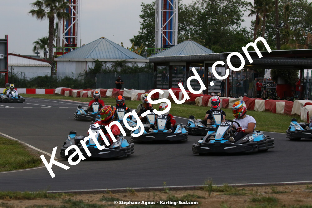 08/05/2022 : Un baquet pour Adrien à Megakart Vias (Photos Stéphane Agnus) 2022 — karting